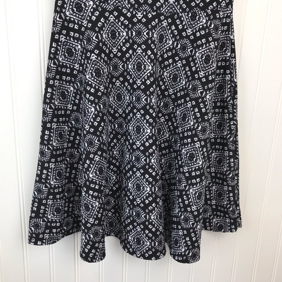 Rebel Sugar Fit & Flare Dress, Aztec, Cut Out Back - Picture 3 of 8